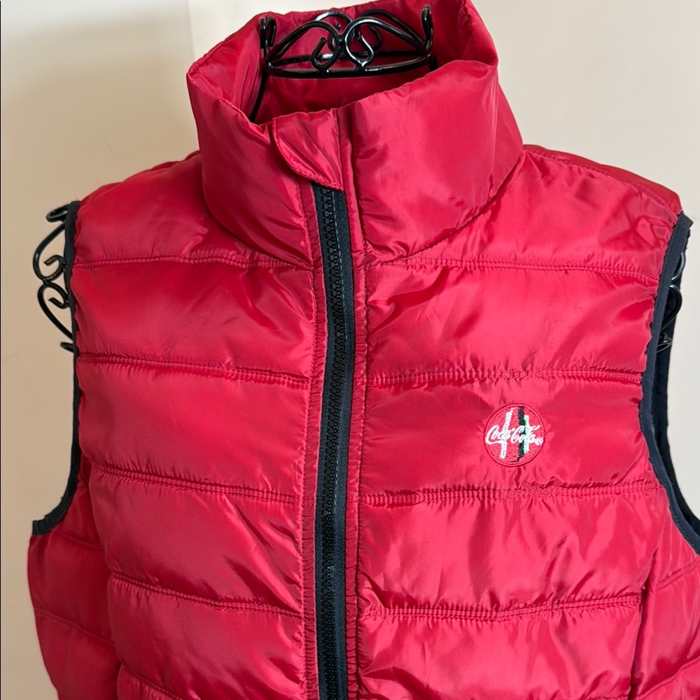 Coca-Cola Red Puffer Vest by Elevate